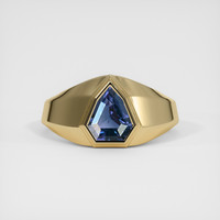 1.32 Ct. Gemstone Ring, 18K Yellow Gold 1