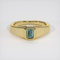 0.58 Ct. Gemstone Ring, 18K Yellow Gold 1