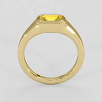 2.15 Ct. Yellow Sapphire Ring, 18K Yellow Gold 3