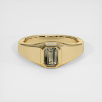 1.30 Ct. Color Change Sapphire Ring, 18K Yellow Gold 1