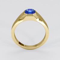 1.33 Ct. Blue Sapphire Ring, 18K Yellow Gold 3