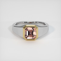 1.58 Ct. Gemstone Ring, 14K Yellow & White 1