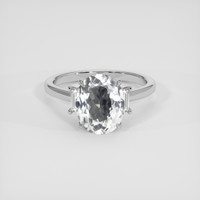 3.23 Ct. Gemstone Ring, Platinum 950 1