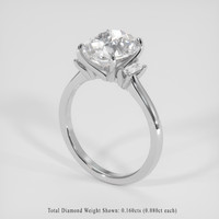 3.23 Ct. Gemstone Ring, Platinum 950 2