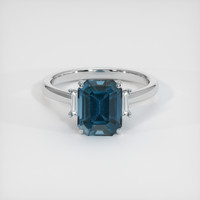 2.72 Ct. Gemstone Ring, Platinum 950 1