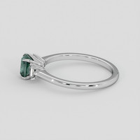 0.86 Ct. Alexandrite Ring, Platinum 950 4