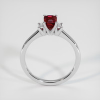 1.01 Ct. Ruby Ring, Platinum 950 3