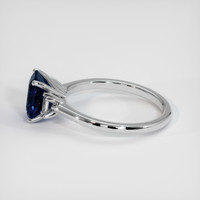 1.93 Ct. Blue Sapphire Ring, Platinum 950 4