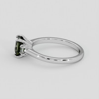 0.94 Ct. Green Sapphire Ring, Platinum 950 4