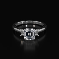 2.06 Ct. Sapphire Ring, Platinum 950 1