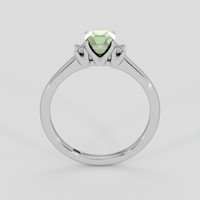 1.15 Ct. Bluish Green Sapphire Ring, Platinum 950 3