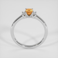 0.46 Ct. Bi Color Sapphire Ring, Silver 3