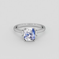 2.56 Ct. Bi Color Sapphire Ring, 10K White Gold 1