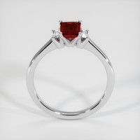 1.04 Ct. Ruby Ring, 18K White Gold 3