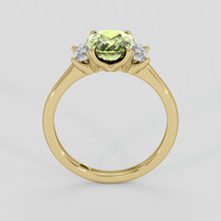 1.79 Ct. Green Sapphire Ring, 10K Yellow Gold 3