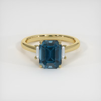 2.72 Ct. Gemstone Ring, 14K Yellow Gold 1