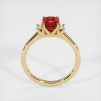 1.61 Ct. Ruby Ring, 14K Yellow Gold 3