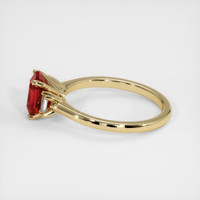 1.61 Ct. Ruby Ring, 14K Yellow Gold 4