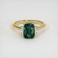 3.05 Ct. Sapphire Ring, 14K Yellow Gold 1