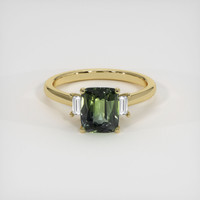 2.67 Ct. Sapphire Ring, 14K Yellow Gold 1