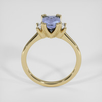 2.74 Ct. Violet Sapphire Ring, 14K Yellow Gold 3