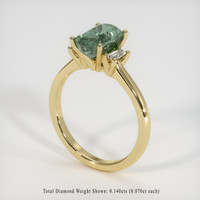 1.87 Ct. Sapphire Ring, 14K Yellow Gold 2