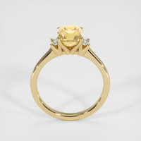 2.09 Ct. Sapphire Ring, 14K Yellow Gold 3