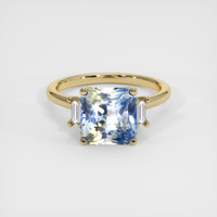 5.04 Ct. Sapphire Ring, 18K Yellow Gold 1