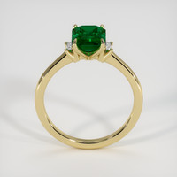 2.37 Ct. Emerald Ring, 18K Yellow Gold 3