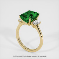 3.93 Ct. Gemstone Ring, 18K Yellow Gold 2