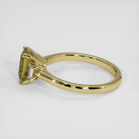 1.28 Ct. Bi Color Andalusite Ring, 18K Yellow Gold 4
