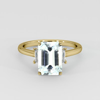 2.20 Ct. Gemstone Ring, 18K Yellow Gold 1