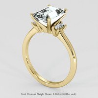 2.20 Ct. Gemstone Ring, 18K Yellow Gold 2