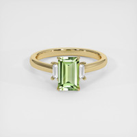 1.05 Ct. Gemstone Ring, 18K Yellow Gold 1