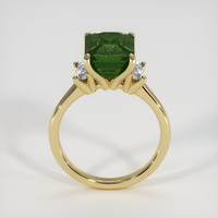 5.05 Ct. Green Sapphire Ring, 18K Yellow Gold 3