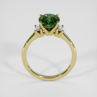 4.50 Ct. Green Sapphire Ring, 18K Yellow Gold 3