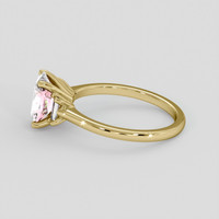 2.13 Ct. Pink Sapphire Ring, 18K Yellow Gold 4