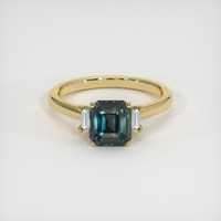 1.78 Ct. Sapphire Ring, 18K Yellow Gold 1
