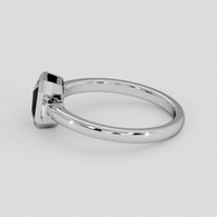 0.94 Ct. Green Sapphire Ring, Platinum 950 4