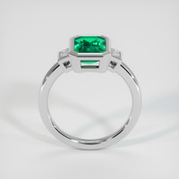1.49 Ct. Emerald Ring, Platinum 950 3