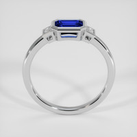 0.58 Ct. Blue Sapphire Ring, Platinum 950 3