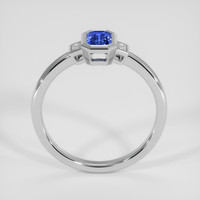 0.54 Ct. Blue Sapphire Ring, Platinum 950 3