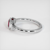 1.03 Ct. Ruby Ring, Platinum 950 4