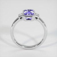 1.40 Ct. Bi Color Sapphire Ring, 18K White Gold 3