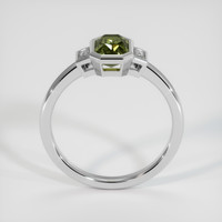 1.31 Ct. Color Change Sapphire Ring, 18K White Gold 3