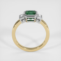 0.95 Ct. Sapphire Ring, 14K White & Yellow 3