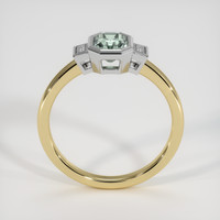 0.93 Ct. Sapphire Ring, 14K White & Yellow 3