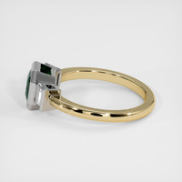 0.95 Ct. Sapphire Ring, 18K White & Yellow 4