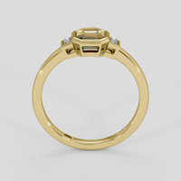 1.12 Ct. Bi Color Sapphire Ring, 10K Yellow Gold 3