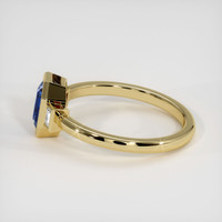 1.15 Ct. Blue Sapphire Ring, 10K Yellow Gold 4